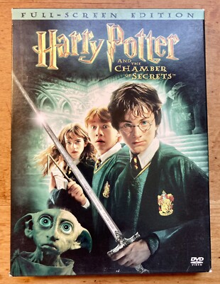 Harry Potter and the Chamber of Secrets (DVD, 2003, 2-Disc Set, Full Frame)