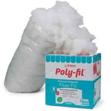 Poly-Fil Premium Polyester Fiber Fill by 5 Pound Box FREE SHIPPING