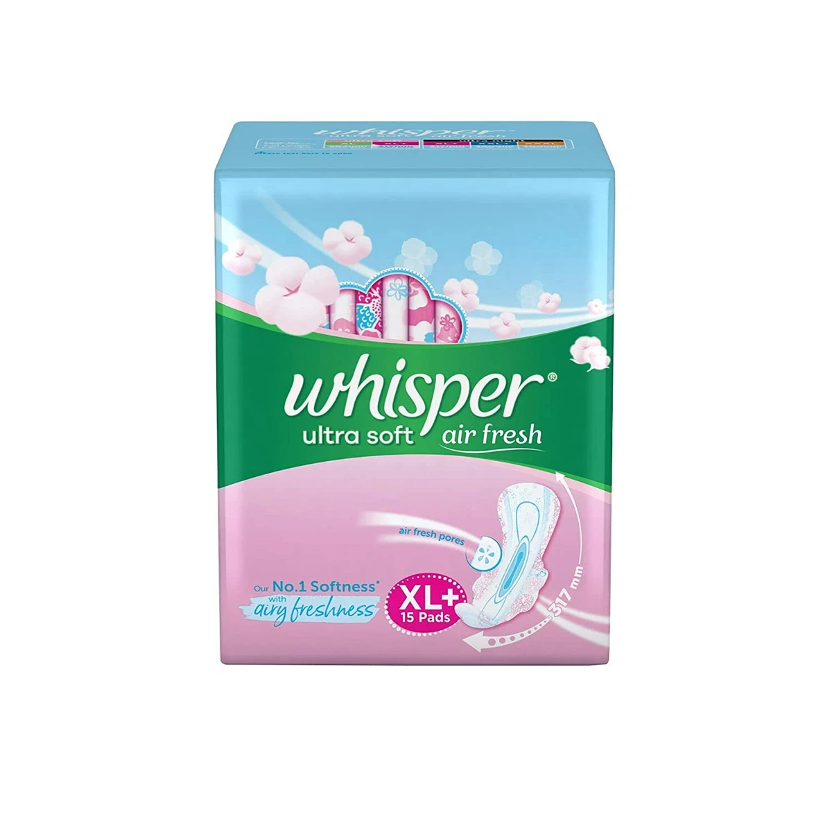 Whisper ultra soft xl cheap plus