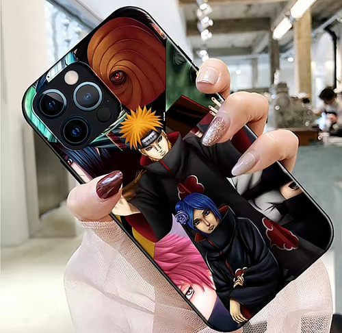 Naruto Akatsuki New Phone Case for iPhone 12 11 X XS XR Pro Max 6 6s Plus SE - Picture 26 of 26