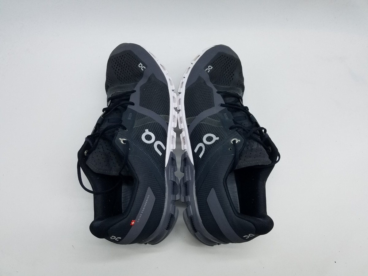 On Running Cloud Swiss Engineering Gray Black Running Shoes Men\'s Size 11 EU 45 On Running Men main image 2