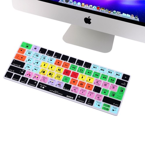 XSKN Avid Media Composer Shortcuts Keyboard Cover for Apple Magic Keyboard A1644 - Picture 1 of 8