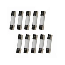 10Pcs 250V 15A F15AL250V 15 amp Fast Blow Acting Quick Ceramic Fuses 5x20mm