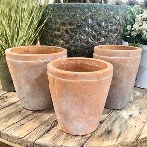 Rustic Terracotta Garden Planter Flower Herb Bulb Pots Wedding Terracotta Garden Planter Flower Herb