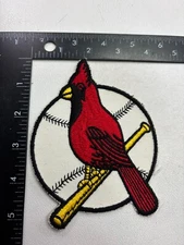 VINTAGE Kinda Big c 1960s ST. LOUIS CARDINALS BASEBALL Patch (Missouri) S56T