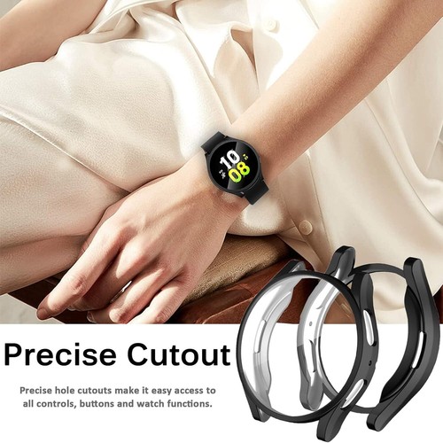 Case For Samsung Galaxy Watch 4 5 6 (40/44mm) 360° Full Screen Protector Cover - Picture 10 of 22