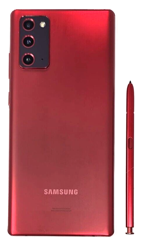 Samsung Galaxy Note 20 5G 128GB Mystic Red SM-N981U1 Factory Samsung Galaxy Note 20 5G 128GB Mystic Red SM-N981U1 Factory