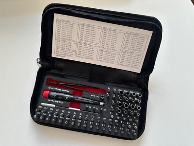 Wiha 75971 ESD-Safe Werkzeug-Set – 68-teilig Mit MicroBits, Ratsche & Etui