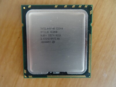 Intel Xeon Prozessor e5540, 4 x 2.53 GHz CPU, 8 MB, Quad-Core, Sockel 1366