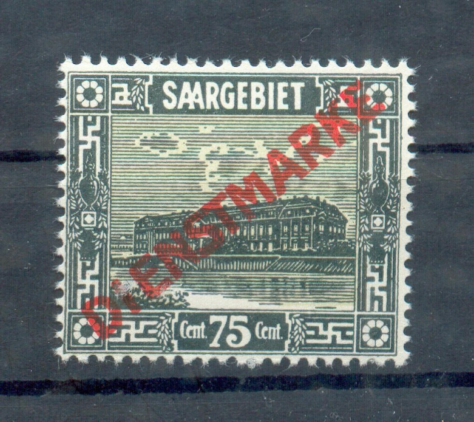 Saar Service 15IV Variety MNH Mint Never Hinged (72389)