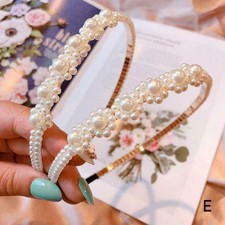 Pearl Headband Jewel HairBand Girls Headwear Accessories New For Wedding Pa S7T1