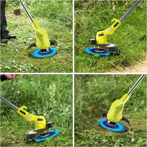 Línea de carrete y tapa de cubierta para recortadora Ryobi RLT4027 RLT5027 RLT6030 RAC122 RAC123 - Imagen 9 de 9