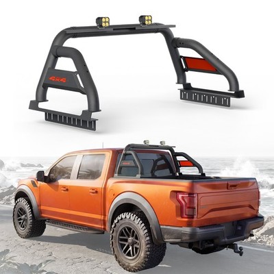 56-65'' Adjustable Sport Roll Bar Chase Rack For Tacoma Frontier 4x4 Truck Bed