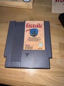 Faxanadu Nintendo Nes Game UK Version Complete Boxed With Manual CIB