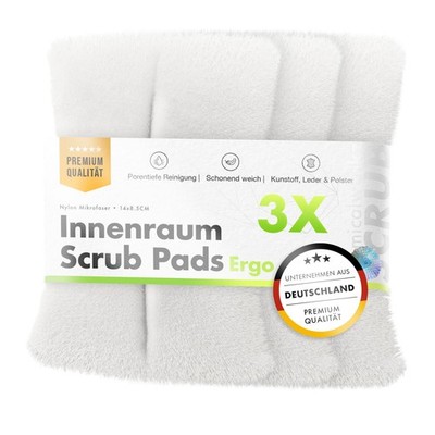 chemicalworkz Scrub Pad Ergo 3Stk. Interior Cleaning Scrubpad Reinigunsschwamm