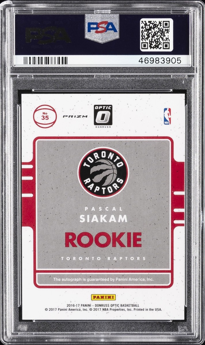 2016-17 Panini Donruss Optic - Rookie Signatures Pascal