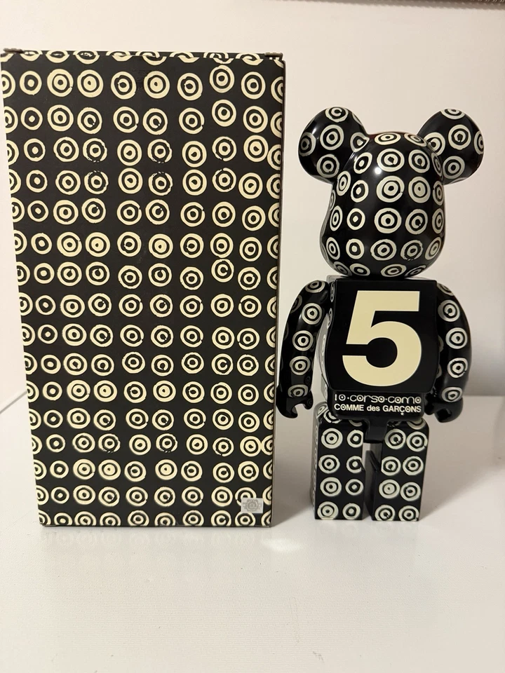 Figura 400% BE@RBRICK X 10 Corso Como Comme des Garcons (2007) Medicom Toy Foto 3 de 4