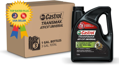 Castrol Transmax ATF/CVT Universal Automatic Transmission Fluid, 1