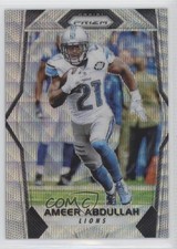 2017 Panini Prizm Blue Wave Prizm 96/149 Ameer Abdullah #125 03rx