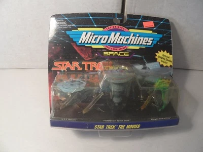 Micro Machines Star Trek The Movies Space Miniatures Spaceships Set - Image 1 of 4