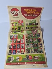 2005 Nov. 26 Vintage Circuit City Print Sales Ads Circular Flyer Video Games