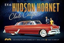 MOE-1213 Moebius Models 1/25 1954 Hudson Hornet Club Coupe Car