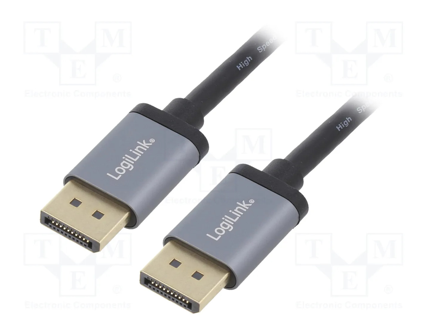 Logilink Câble Displayport 1.2, Fiche Mâle - Mâle, 5,0 M - Image 2