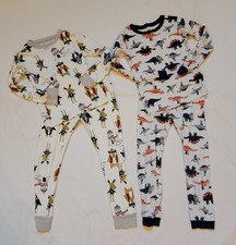 2 Sets Carter's Boys 5/5T 2-Piece Long-sleeve Tops  Pajama Pants Toddler PJs