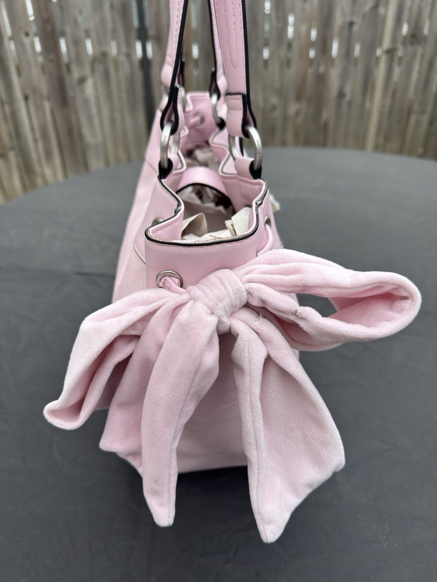 Juicy Couture juicy crown daydreamer tote bag chiffon pink | eBay
