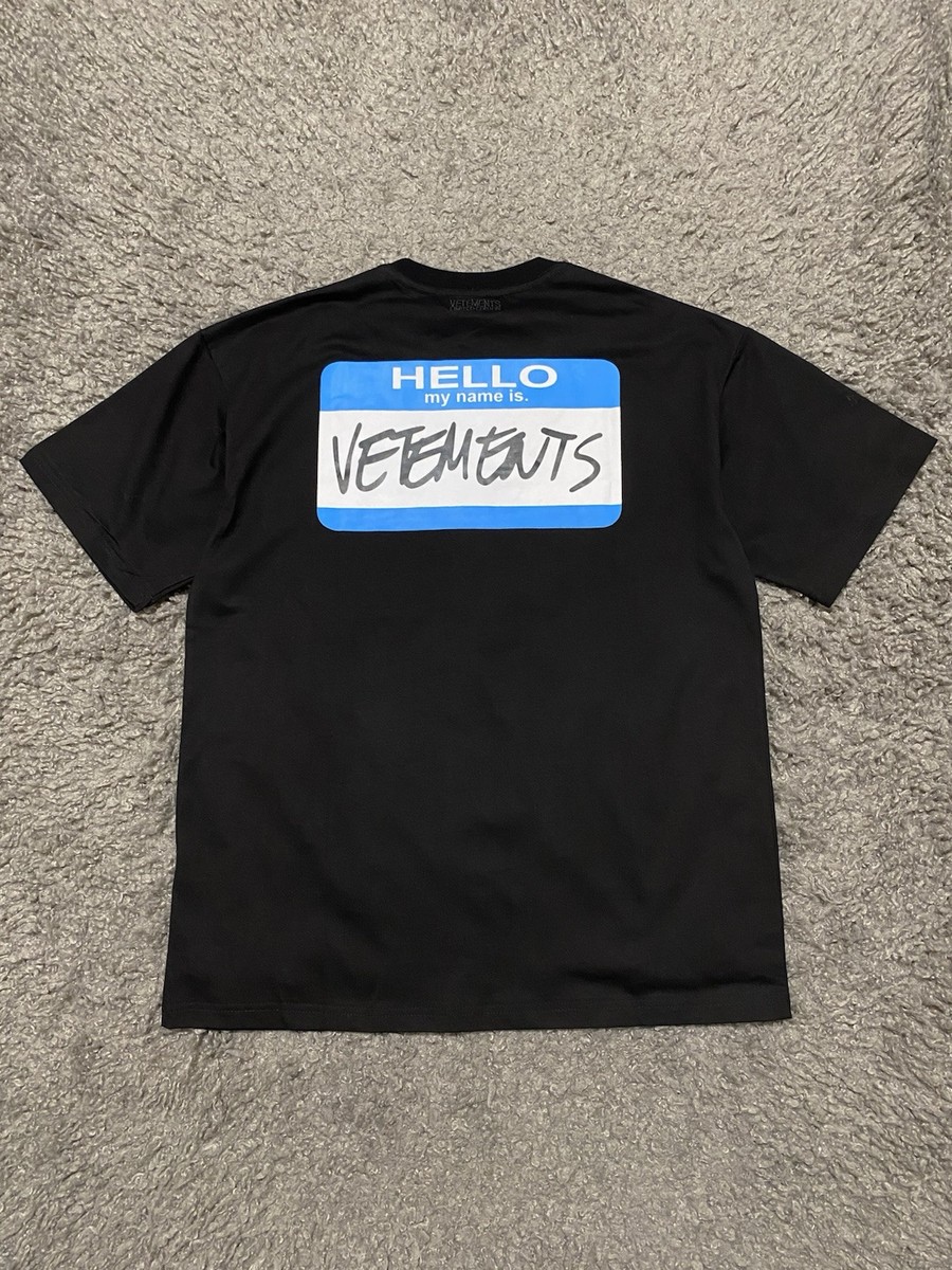 VETEMENTS::Tシャツ:M[RESALE] Vetements T-Shirt Size M: Bullshirt Graphic