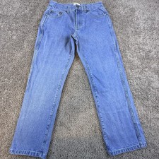 Red Head Brand Co Jeans Men's 32X30 Straight Leg Light Blue Denim Outdoor Rugged