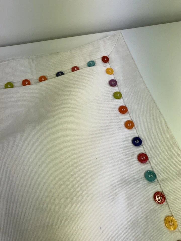 Crate & Barrel Buttons Placemats - Set of 4 - Image 2 of 4