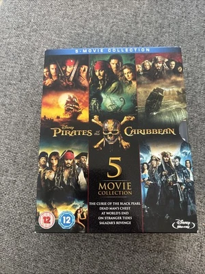 Pirates of the Caribbean: 5-Movie Collection [12] Blu-ray Box Set - Image 1 of 4