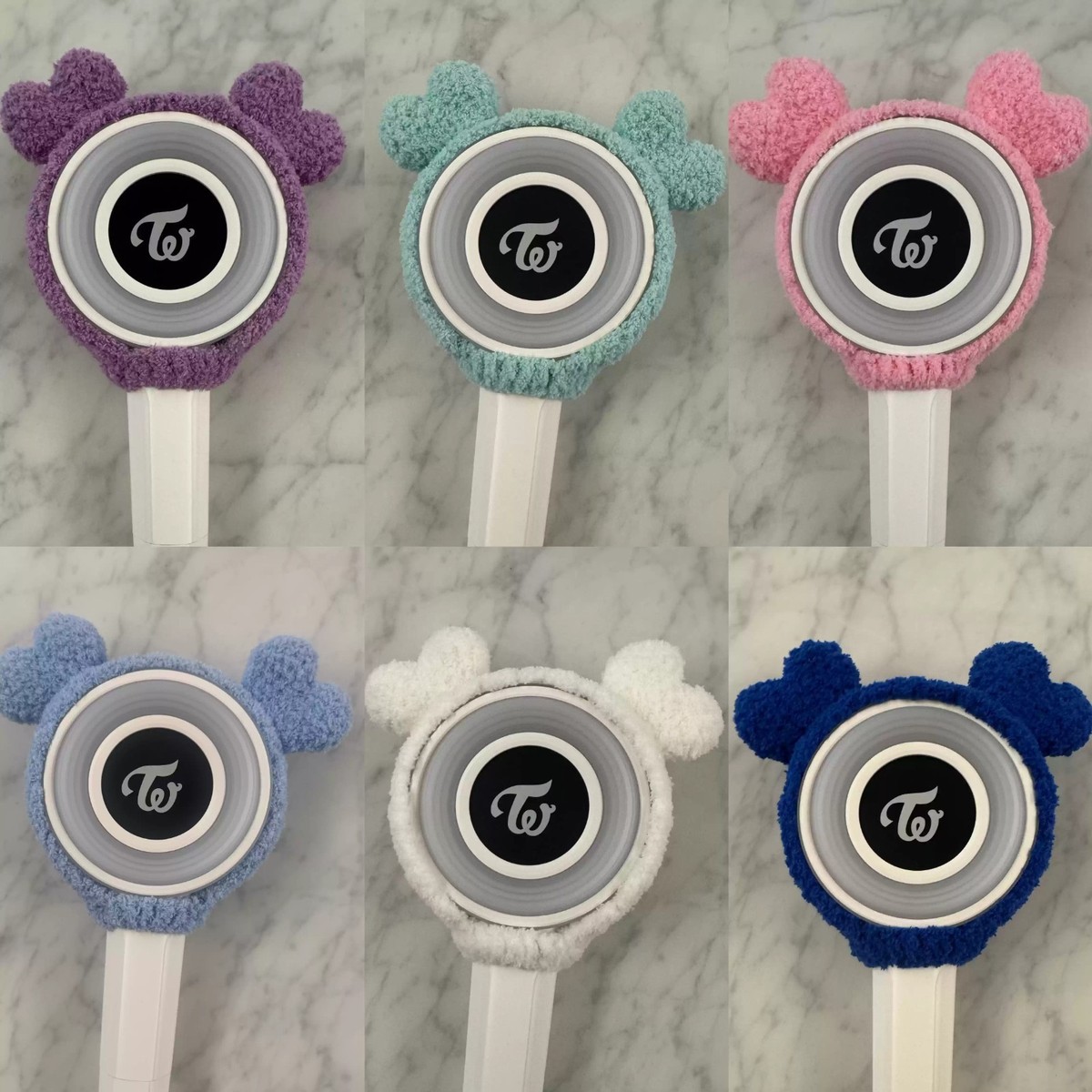 TWICE Lovely Lightstick Cover - Crochet Plush Candybong Z Decor