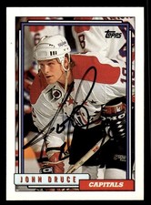 1992 Topps Hockey #188 John Druce Signed Autograph (no COA)