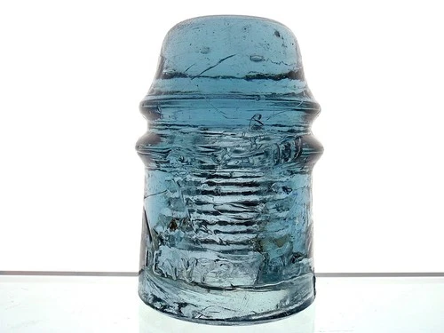 MASSIVE DOMER LAVENFLOWER W.F.G.CO DENVER COLO 16 Glass Telephone Toll Insulator