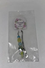 Handmade Christian Beaded Bling Mini Pocket Bible Bookmark NWT