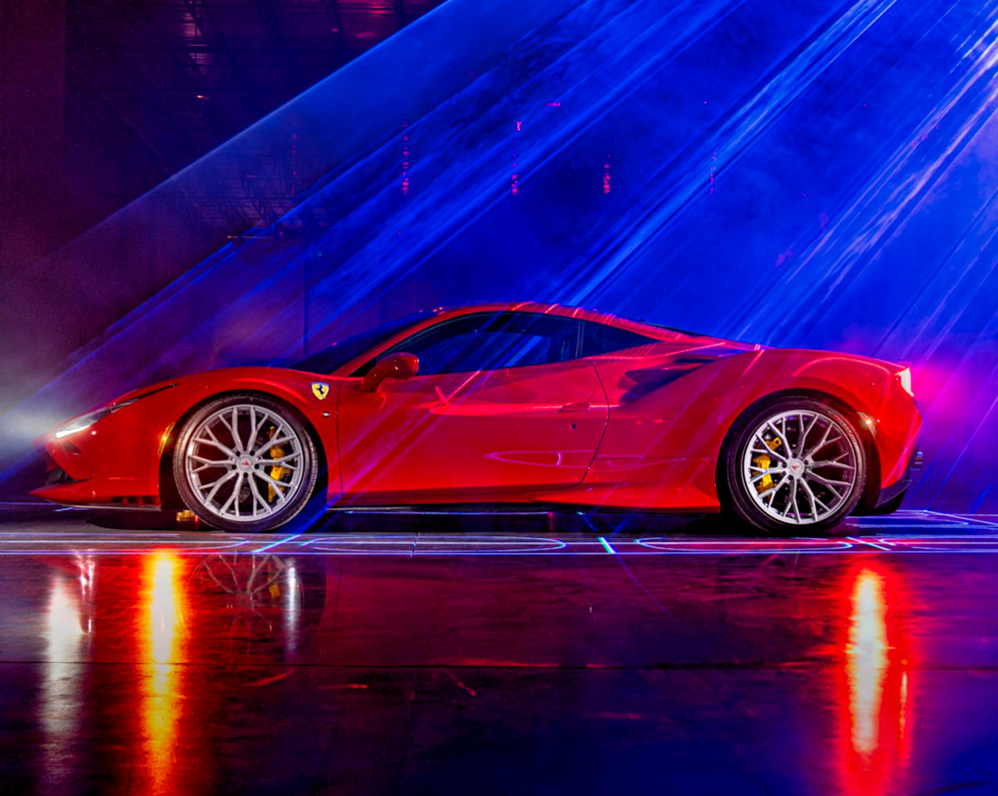 Ferrari F8 Tributo Front Wheel Gray