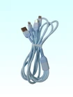 3 in 1 Fast Charging Cable Cell Phone Charger Cord For iPhone Type C Micro USB
