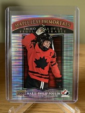 2025-26 Upper Deck Tim Hortons Maple Leaf immortals Marie-Philip Poulin #ML-4