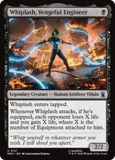 Whiplash Vengeful Engineer Marvel Super Heroes NM MTG