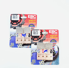 Ebc Sintered Brake Pad Set - 2 Pair Fa4174hh For Select Kawasaki Models Ebc Sintered Brake Pad Set - 2 Pair Fa4174hh For Select Kawasaki Models
