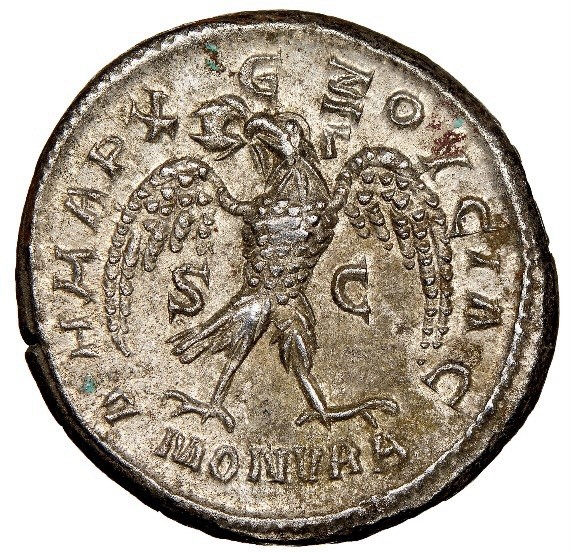 NGC AU Philip I Arab 244-249 AD Antioch Roman Empire, SILVER