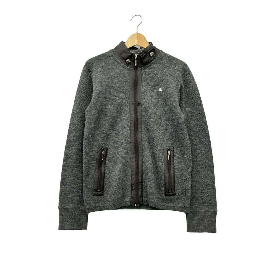 Burberry black label zip up knit mens 2 Burberry black label zip up knit mens 2