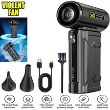 Jet Dry Mini Blower Air Blower Super Fan Turbo Powered Portable 450 000 RPM UK.