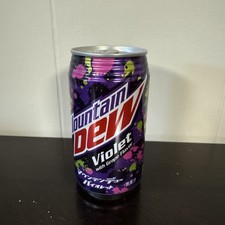 Mountain Dew Violet With Grape Flavor Super Rare Unopened Fye Japan Import