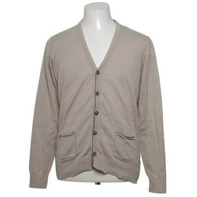 Consenso, Strickjacke, Herren, Größe: M, Beige, Einfarbig, Feinstrick #SKz