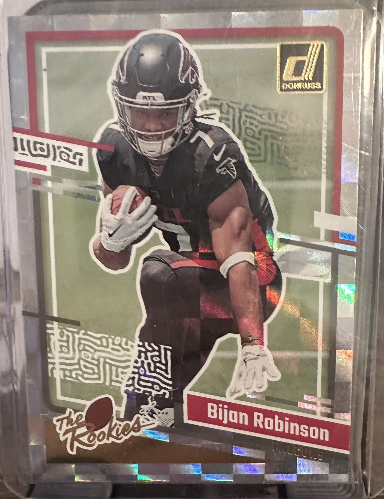 2023 Donruss Football Bijan Robinson The Rookies RC  #4 Atlanta Falcons
