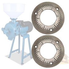 2 Grinding Disc For Commercial Electric Grain Mill Grain Grinding Machine Plate
