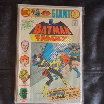 DC Comics Batman Family Giant #2 Bronze Age 1975 Batgirl Robin Alfred Vicki Vale